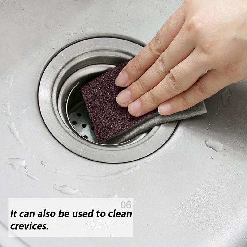 Multifunction Super Cleaning Sponge For Remove Rust Dishwashing Pot Bottom Scouring Pads