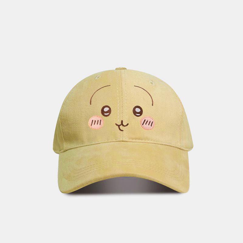 Four Seasons New European and American Cartoon Fashion Embroidery Breathable Personalized Street Trend Sunshade Hat