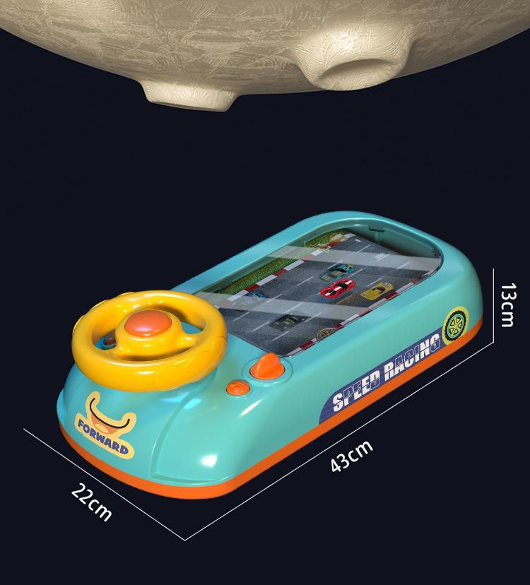 Adventure Racing Car Simulator Steering Wheel Toy for Boys Ages 3-7