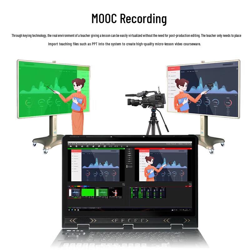 Saitianying Multi-Camera Live Broadcast Switcher Console (CN version)
