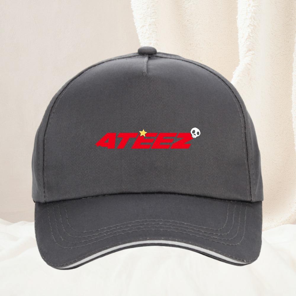 KPOP ATEEZ Years Cartoon Baseball Cap Hongjoong Mingi San Yunho Fans Gift Fans Concert hat
