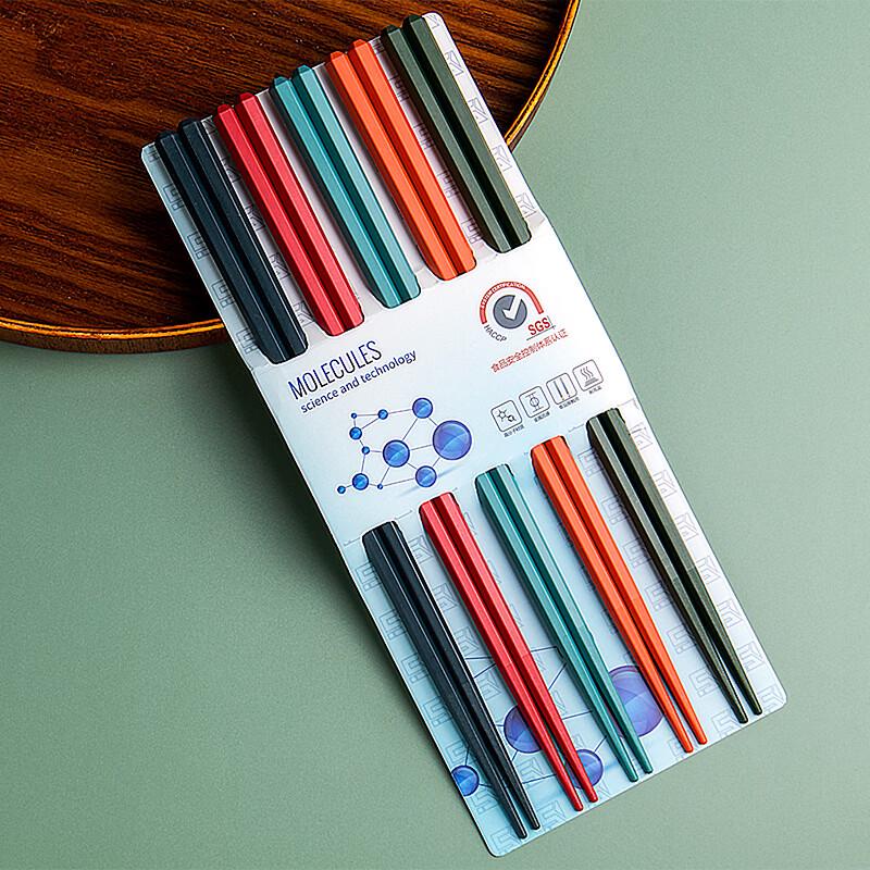 Driane Japanese Hexagonal Alloy Chopsticks