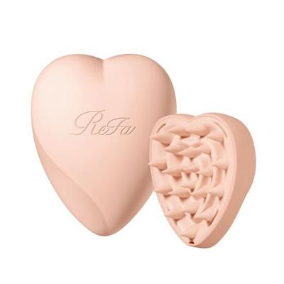 Heart Brush for Scalp Matte Peach