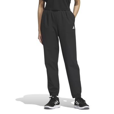 Calças Adidas Workout Essentials Tecidas Pretas Tamanho 2L Femininas, MMY40, (KA7079),