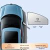 Leapmotor Car Sunshade Set: C10, C11, C16, T03, A10, LAFA5 Models - 5-Piece Windshield & Side Window Shades.