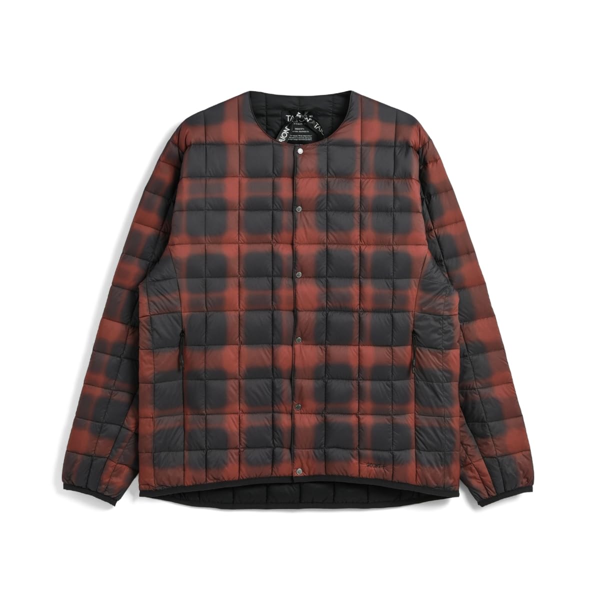 

Taion Down Jacket Check x Black 104SBMT-DX (Black/Red)