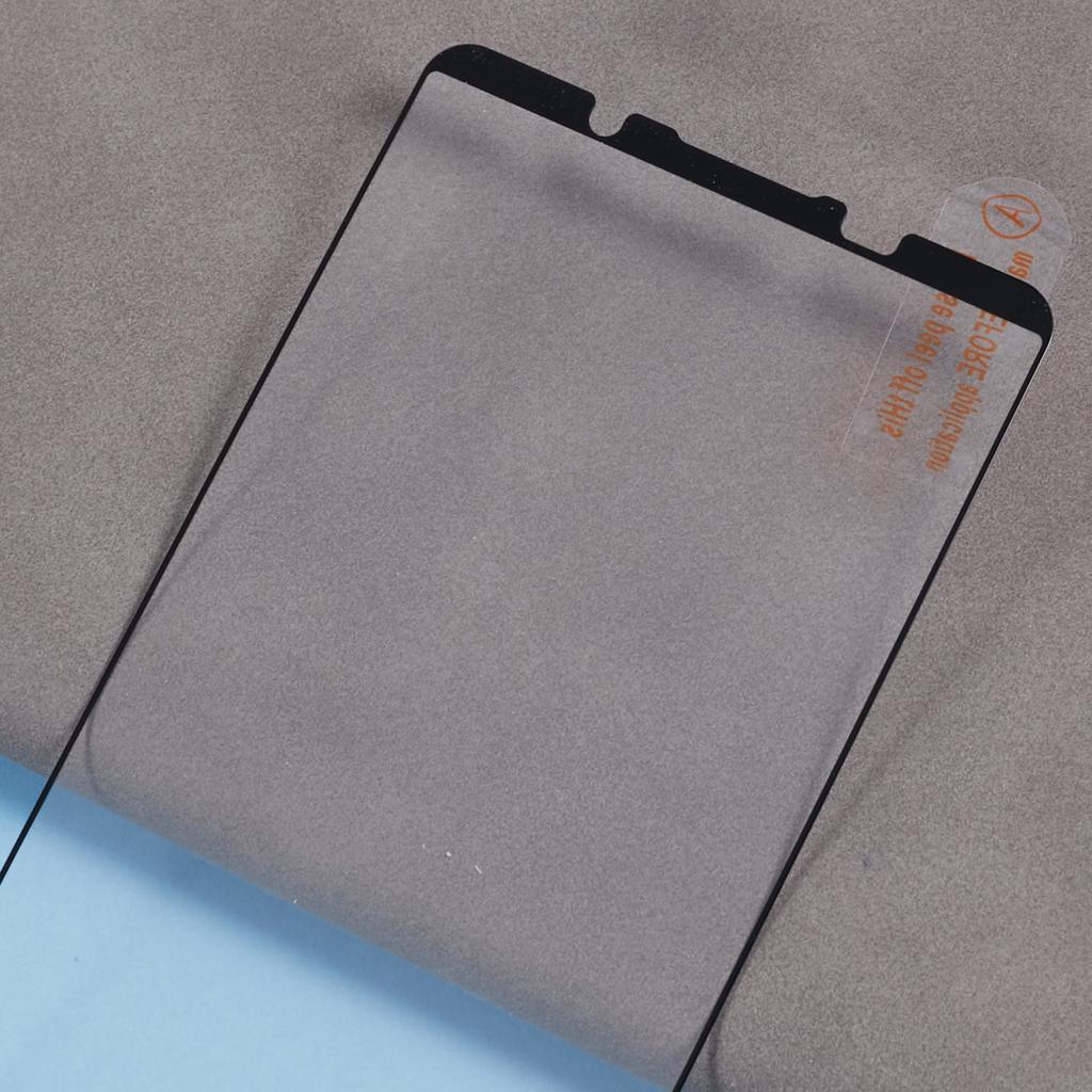 For Sony Xperia 1 VII Tempered Glass Electroplating Anti-Fingerprint Silk Printing Full Glue Screen Protector