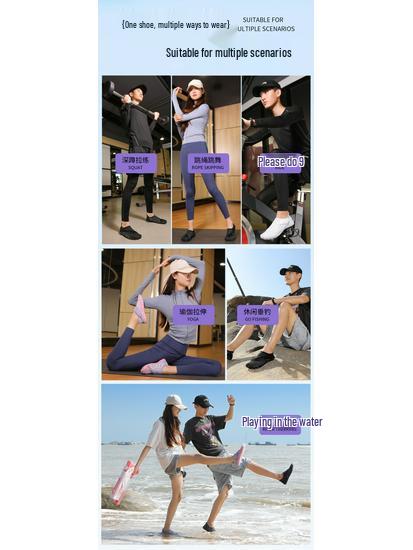 Cross-Border Anti-Slip Barefoot Shoes for Canyoning, Diving, Swimming, Wading, Beach, Fitness, and Mountaineering