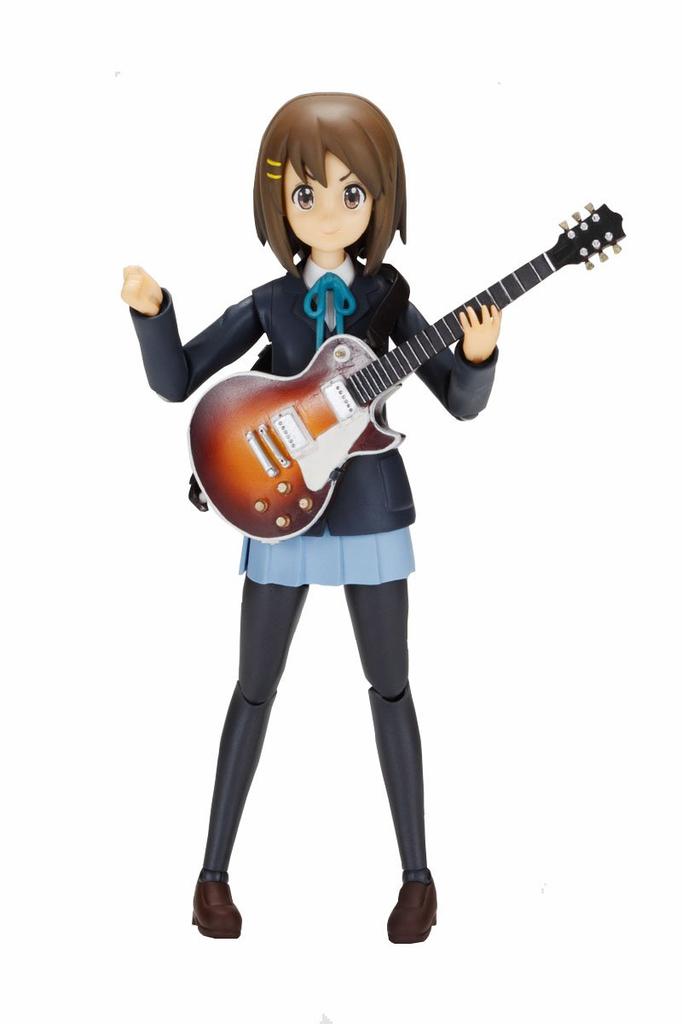 Mobip Yui Hirasawa Action No.03 K-On! (Non-scale Figure)