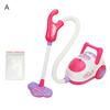 Vacuum Cleaner Toy Exquisite Pretend Play Plastic Boys Girls Electric Cleaning Toy with Light Birthday Gift