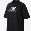 New Balance Wt31519 ESSential Logo Overfit Women S Short Sleeve Tee