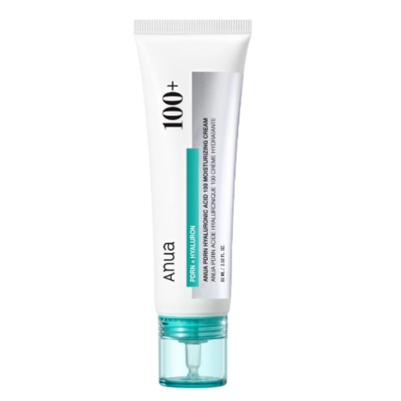 Anua PDRN Hyaluronic Acid 100 Moisture Cream Intensive Hydrating Repair Face Cream 60ml