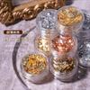 Nail Art Ultra Thin Gold Silver Tin Foil 12 Grid Nail Art Gold Silver Foil Color Tin Foil Set