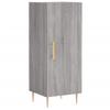 VidaXL Buffet Sonoma Grey 34.5x34x90 Cm Engineered Wood 828530
