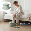 Bacia Sanitária de 1,5L Espessada Bacio Balde de Urina Sanitário Quarto