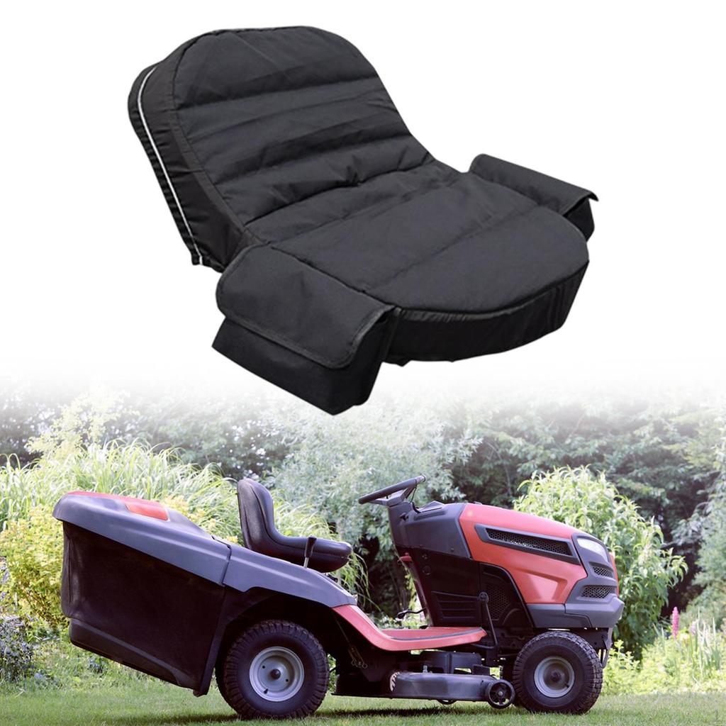 Rasenmäher Sitzbezug Schutz Praktisch Rutschfest Gepolstert Ersatz Outdoor Gummiband