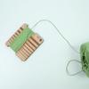 Knitting Needle Gauge Knitting Yarn Gauge Knitting Ruler Wood Knitting Gauge Tool Set for Beginner and Professional