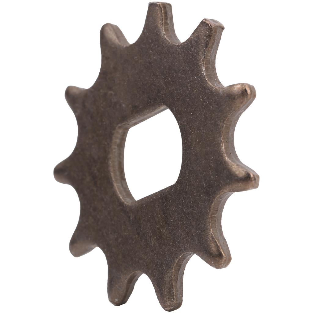 11 Teeth Steel Sprocket Bicycle Chain Wheel Replacement Part Square Hole 0.5 X 0.7in Inner Diameter