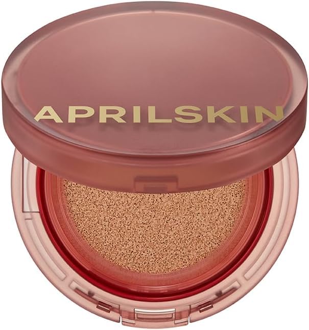 April Skin Hero Cushion + Refill, Size 19, Cushion Foundation, Liquid Type, Perfect Coverage, Korean Cosmetics