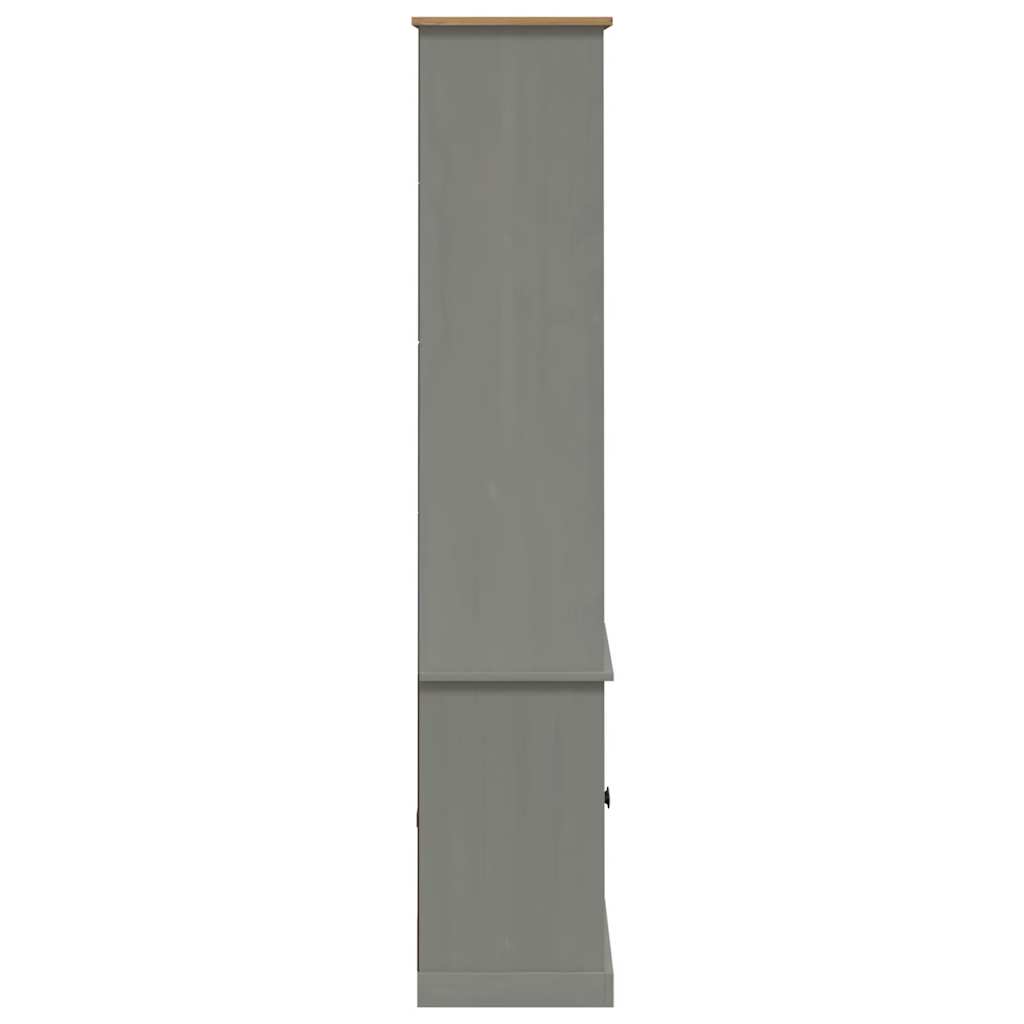 Vidaxl Szafka Na Buty Vigo, Szara, 85X35X170 Cm, Lita Sosna