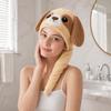 Absorbent Dry Hair Caps Soft Plush Shower Cap Cute Dry Hair Towel  Hair