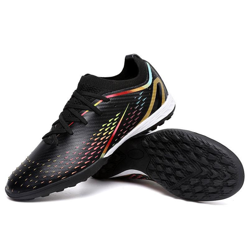 Men's and Women's Football Shoes Green Artificial Turf Training Sports Shoes Professional Non-slip and Wear-resistant