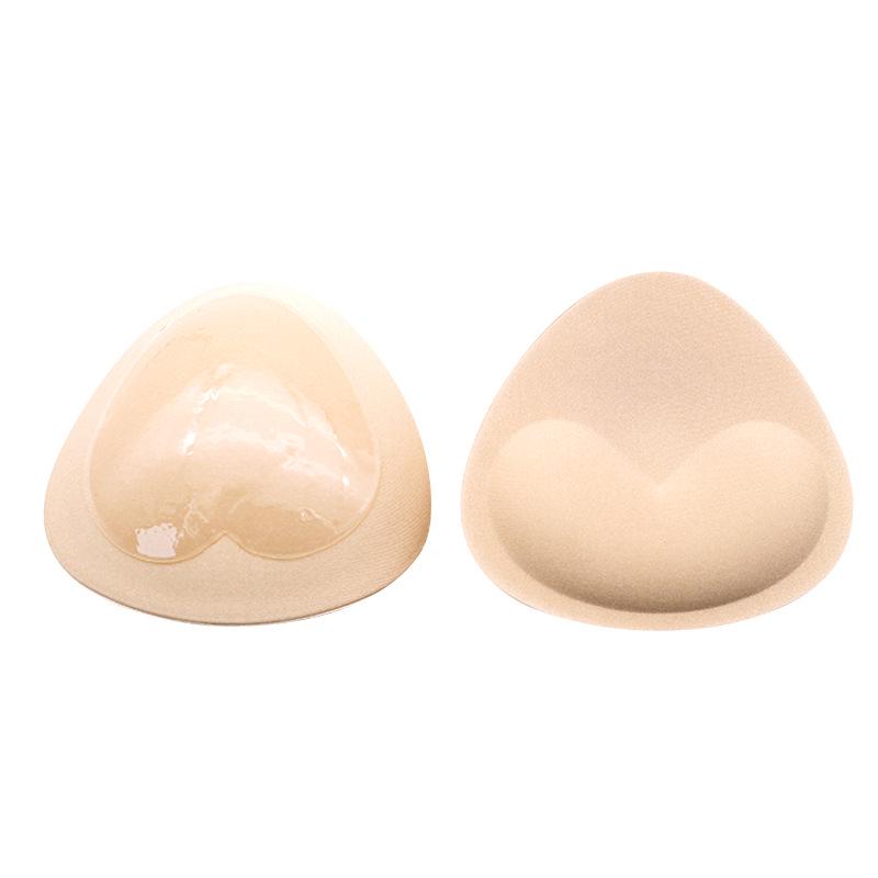 Oddychający Samoprzylepny Biustonosz w Kształcie Serca i Wkładki do Kostiumu Kąpielowego dla Kobiet