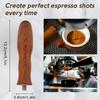 Coffee Portafilter Handle M10 Durable Wooden Coffee Filter Handle Solid Wood Filter Holder Handle Espresso Coffee Machine 3