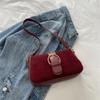 Faux Suede Underarm Bag, Zipper Fastener Fashiable Shoulder Cross Body Bags for Woman Small Square Bag, Suitable Daily Outfit