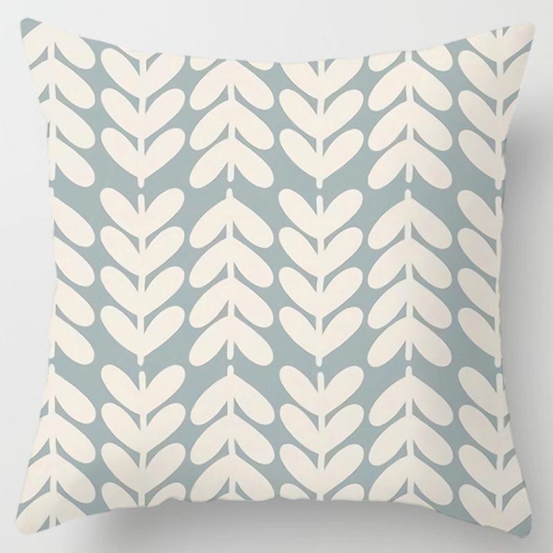 Square Pillow Geometric Print Pattern Cushion Cover Home Living Room Sofa Car Decoration Throw
