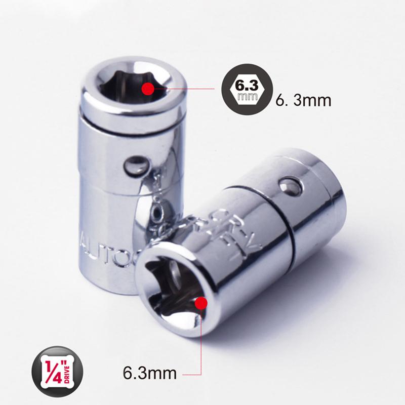 Ratchet Socket Adapter Universal Socket Hex Bit Holder Converter Wrench Hand Tools Set Repair Tools