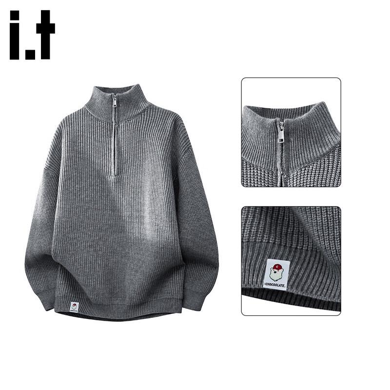 CHOCOOLATEit Men s Half-Zip Pullover Sweater XL