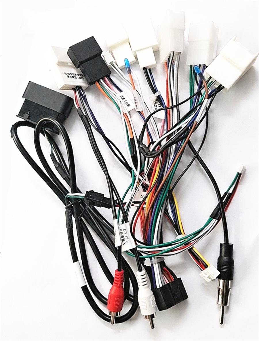 Navigation wiring harness for Toyota vertical screen