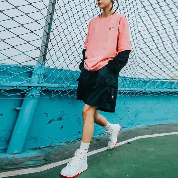 Li Ning Badfive Basketball Series Casual Shorts Women Shorts Black AKSR152-1