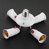 E27 2/3/4/5 In 1 LED Light Bulbs Converter Socket Adapter Standard Lamp Holder Base Converter for Home Commercial Lighting