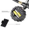Digital Tire Inflator Pressure Gauge, LED Display Tyre Deflator Gage with Dual H