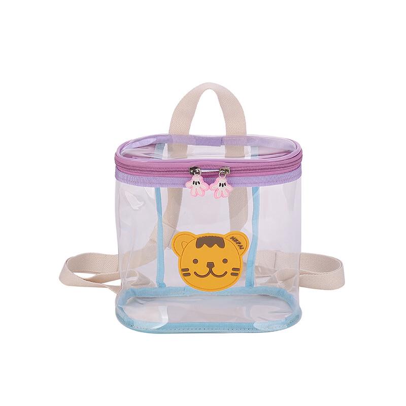 Li Shen Cute Bear Kids PVC Jelly Backpack