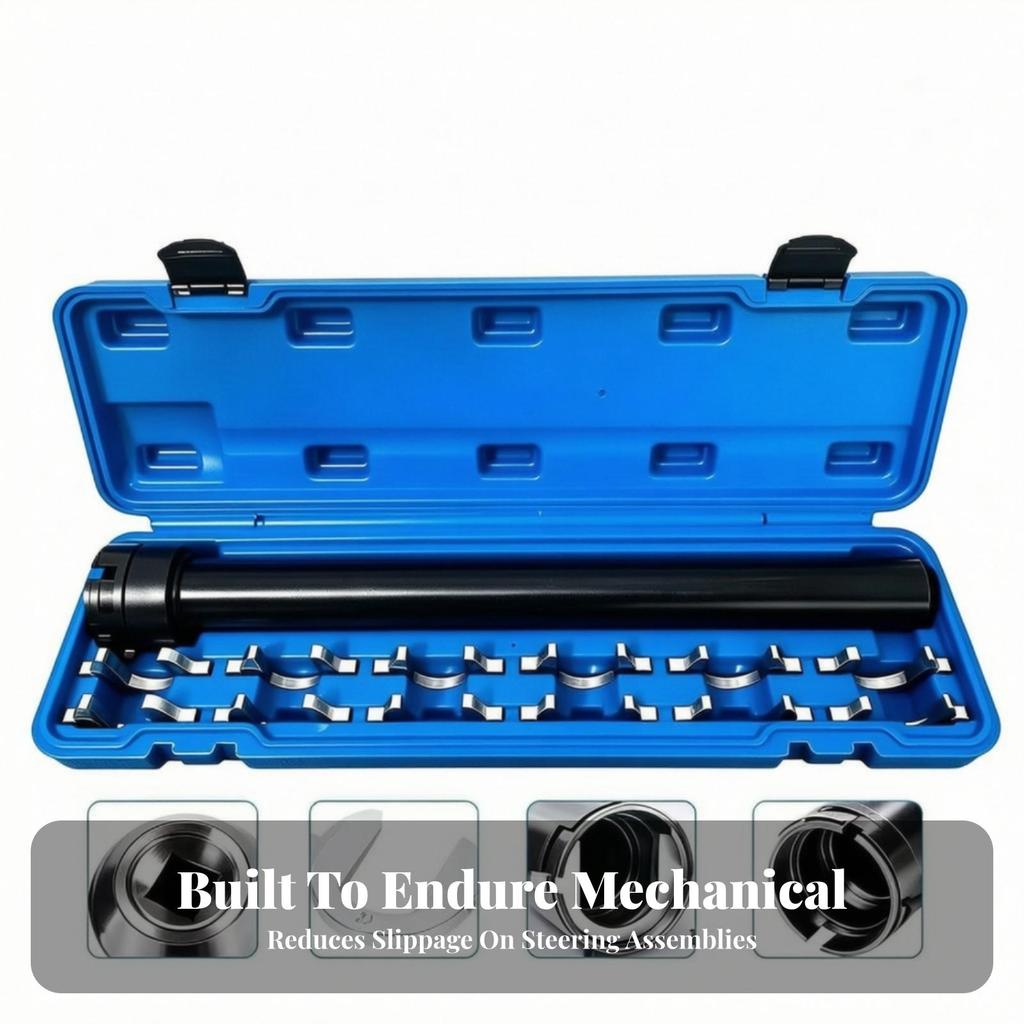 13 Pieces Tie Rod Socket Wrench Set Heavy-Duty for Automotive Repair, DIYers