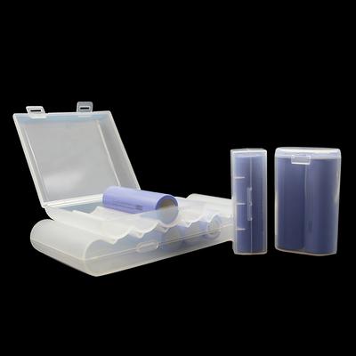 1/3PCS Anti-Fall Protection Box For 21700 Batteries PP Plastic Storage Case For 1/2/4/8 Sections Universal Battery Organizer