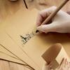 5 X 7 Craft Blank Kraft Cardstock 50 Pcs Thick Paper 80lb Flat Cards Stock Printer Paper for DIY Invitations Notes Greetings Ta