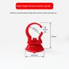 New 5Pcs Aquarium Fish Tank Lamp Fixed Suction Cup Suction Heating Rod Suction Cup Oxygen Tube Suction Cup Water Pipe Clamp Clip
