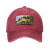 Alaska Railroad train engine Baseball Cap Bobble Hat Fishing cap Sun Hat For Children Hood Womens Beach Outlet  Mens
