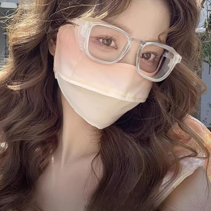 8PCS Dust-proof Anti-saliva Eye Protection Glasses Safety Glasses Anti-fog Anti Pollen Blue Light Blocking Glasses