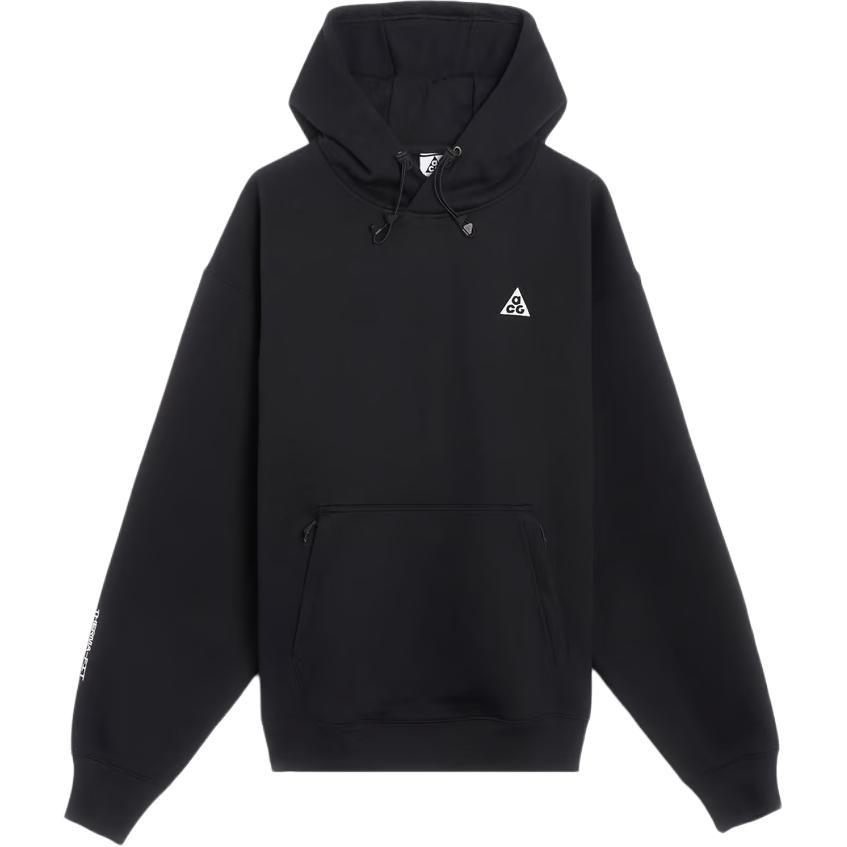 Nike ACG Therma-FIT Fleece Pullover Hoodie  Black  Men s DZ3392-010 M