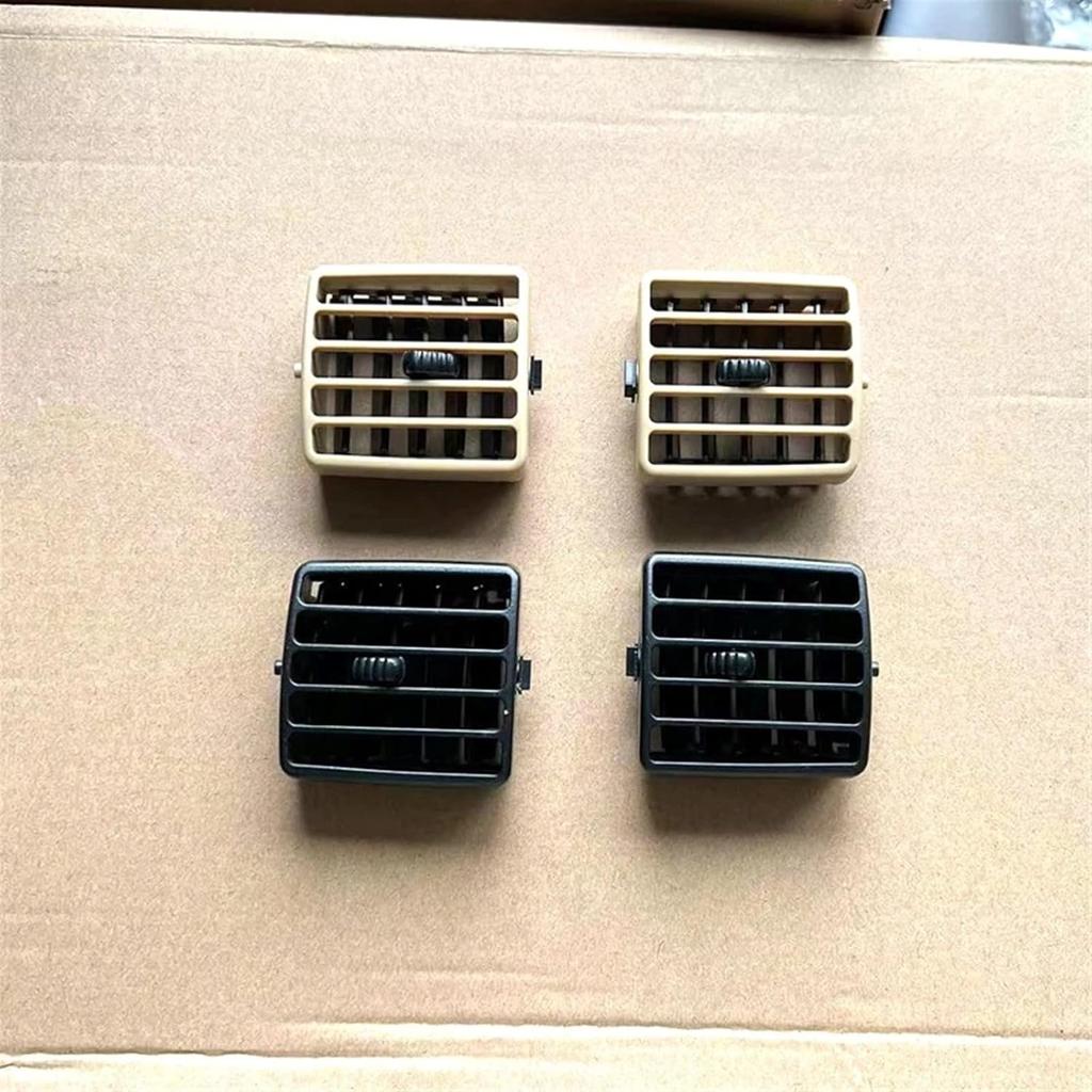Car Rear A/C Air Conditioning Rear Outlet Vent Air Conditioner Vents Grille Compatible For Camry 2012-2017 Air Grille(Beige left)
