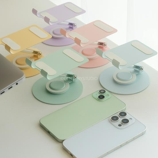Universal 360° Rotating Foldable Metal Phone & Tablet Stand
