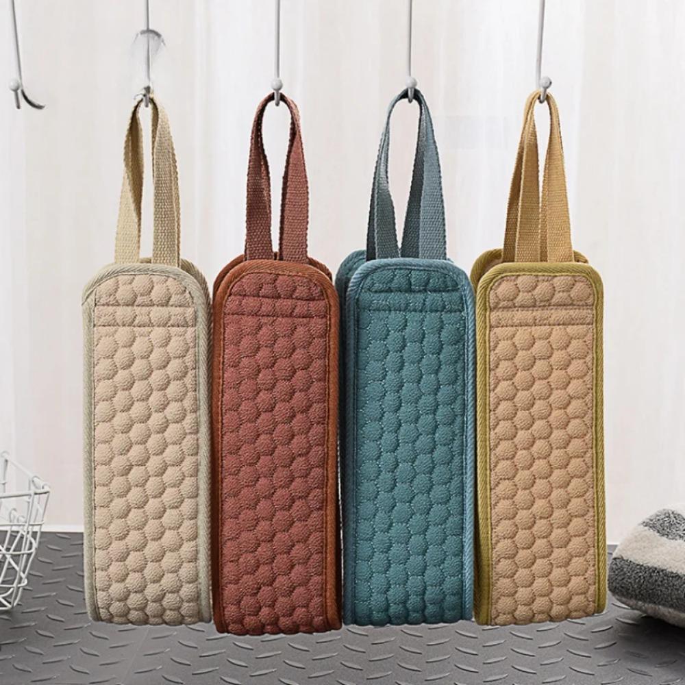 SE Back Scrubber Bath Belt Towel Ball Glove Deep Mud Clean Korean Body Washcloth Japanese Rear Scrub Pull Strap