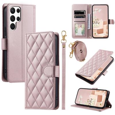 Crossbody Lanyard Case For Samsung Galaxy S23 S21 S20 FE S24 S20 Plus S25 Ultra A54 A53 A52S A52 A34 A33 A25 A23 5G A24 4G