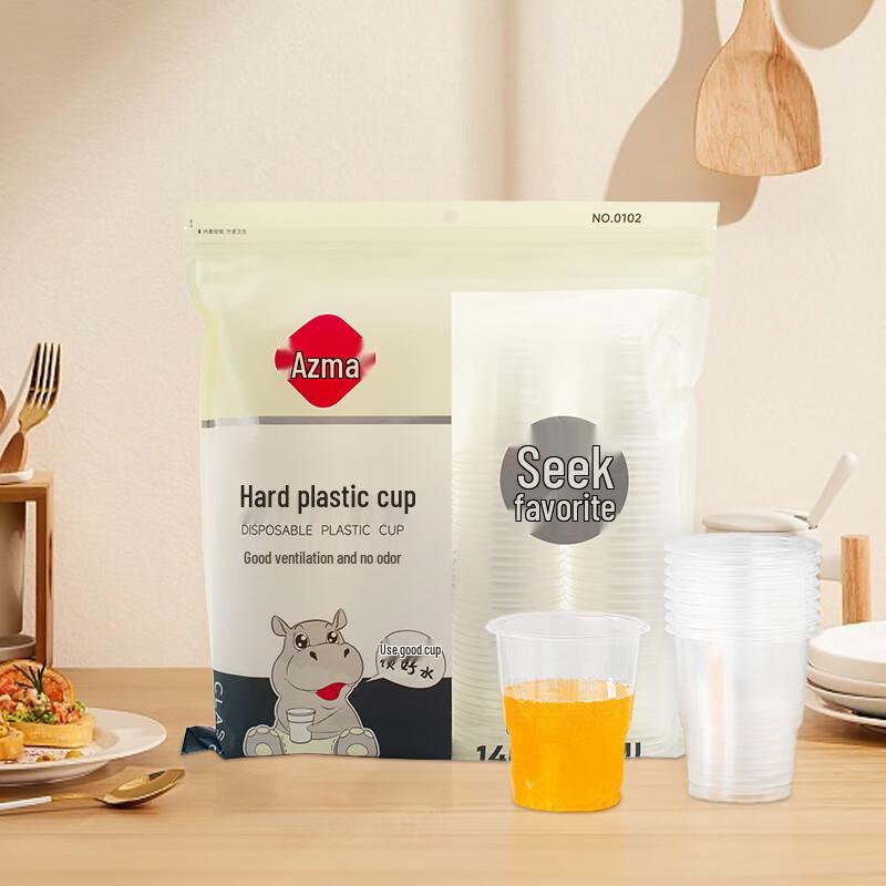 

Aomo Thickened Disposable Plastic Cups