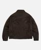 FRIZMWORKS Solid Wool Trucker Jacket _ Brown